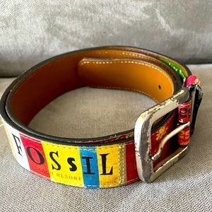 Fossil Leather Belt